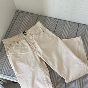 GAP Cream Denim Jeans size 2/26